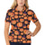 Halloween Pattern Print Design 04 Women's Polo Shirt