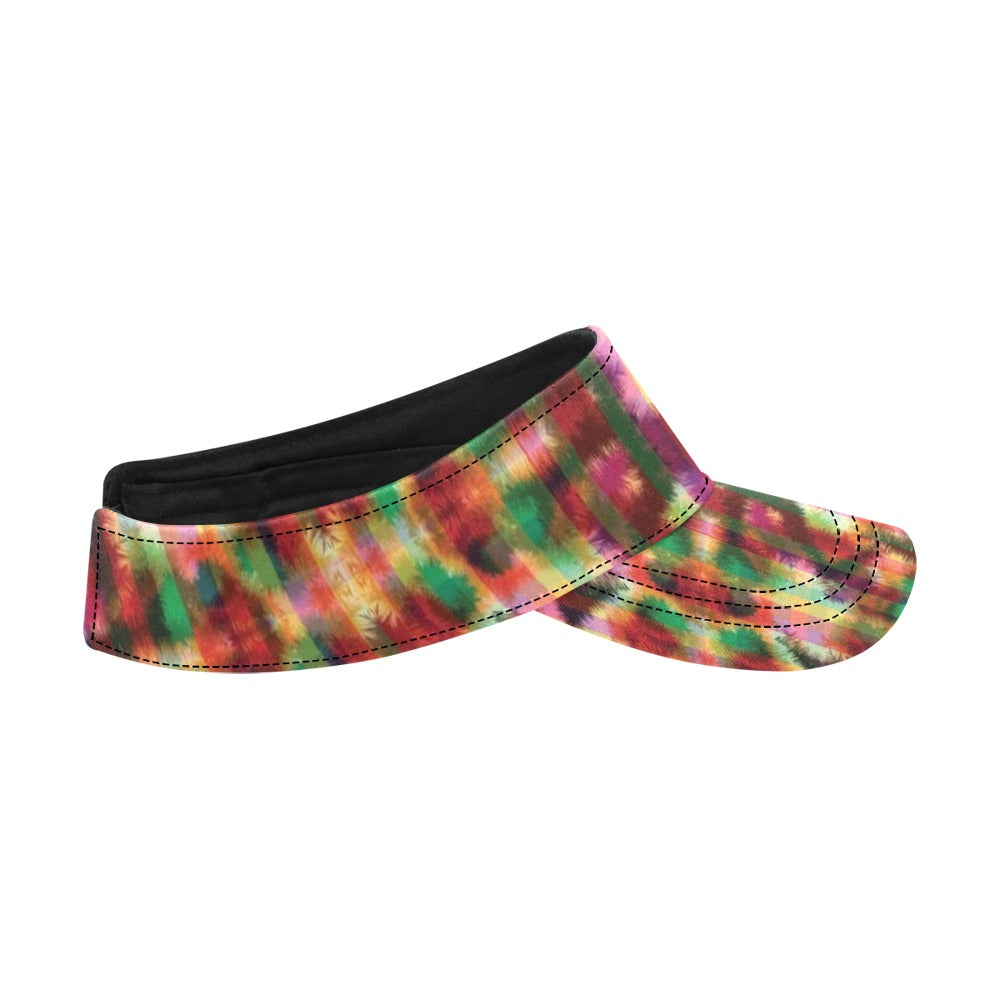 Tie Dye Print Design LKS301 Unisex Sun Visor