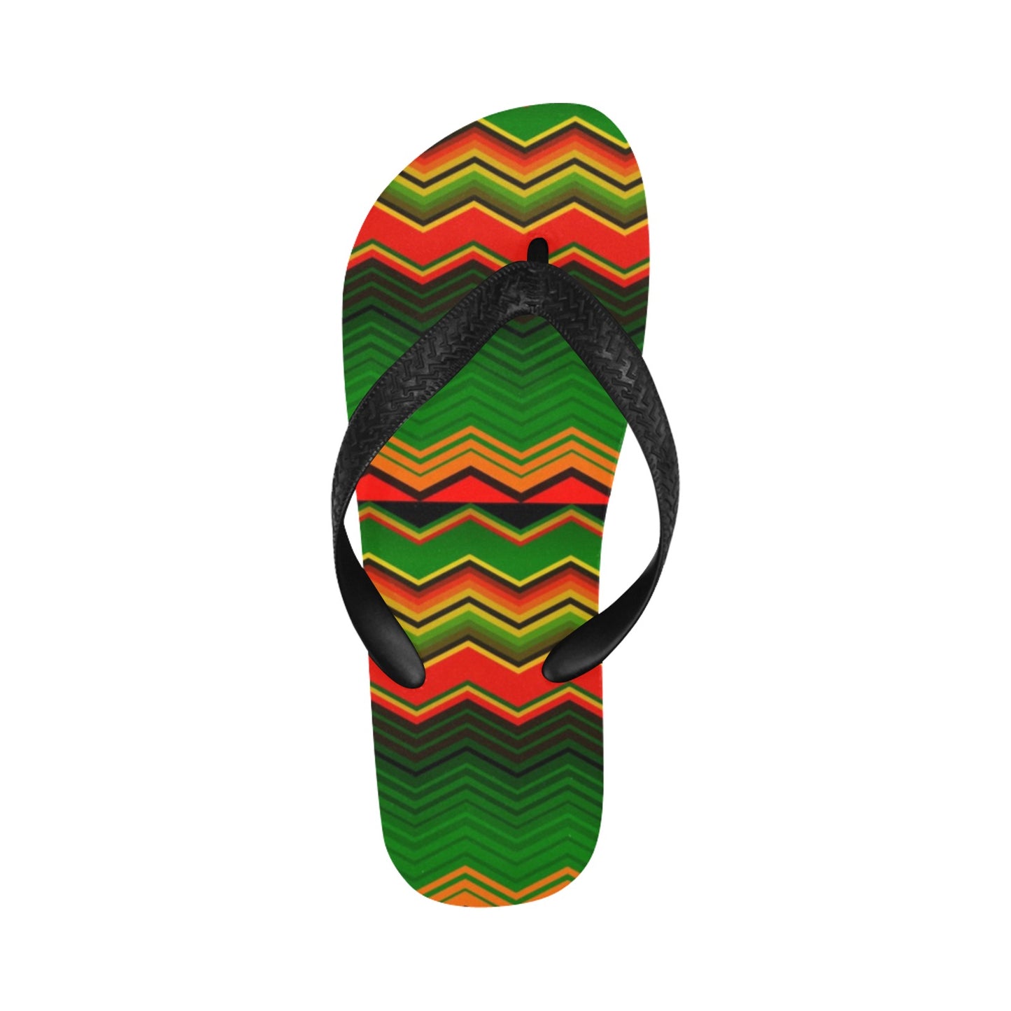 Serape Print Design LKS306 Flip Flops