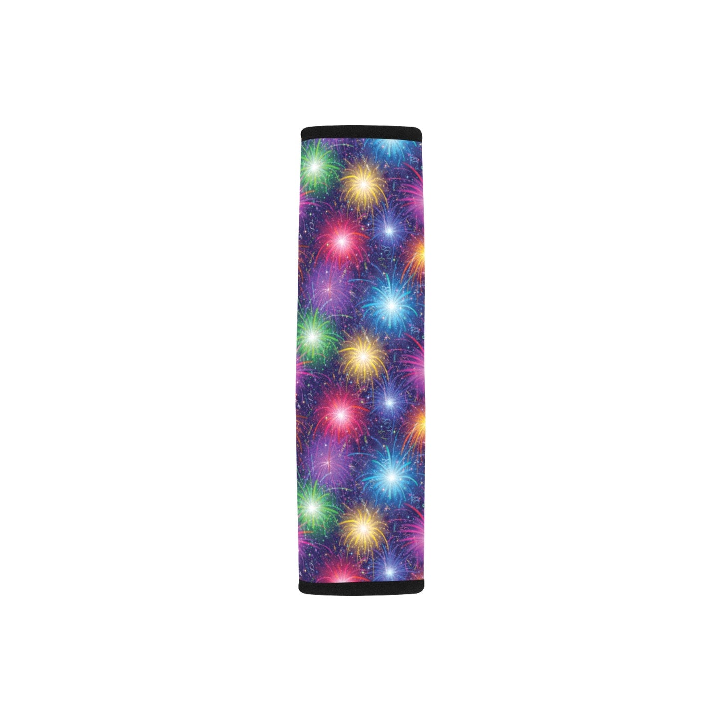 Firework Colorful Print Design LKS301 Car Seat Belt Cover