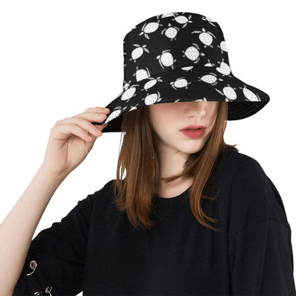 Sea Turtle Print Design LKS303 Unisex Bucket Hat
