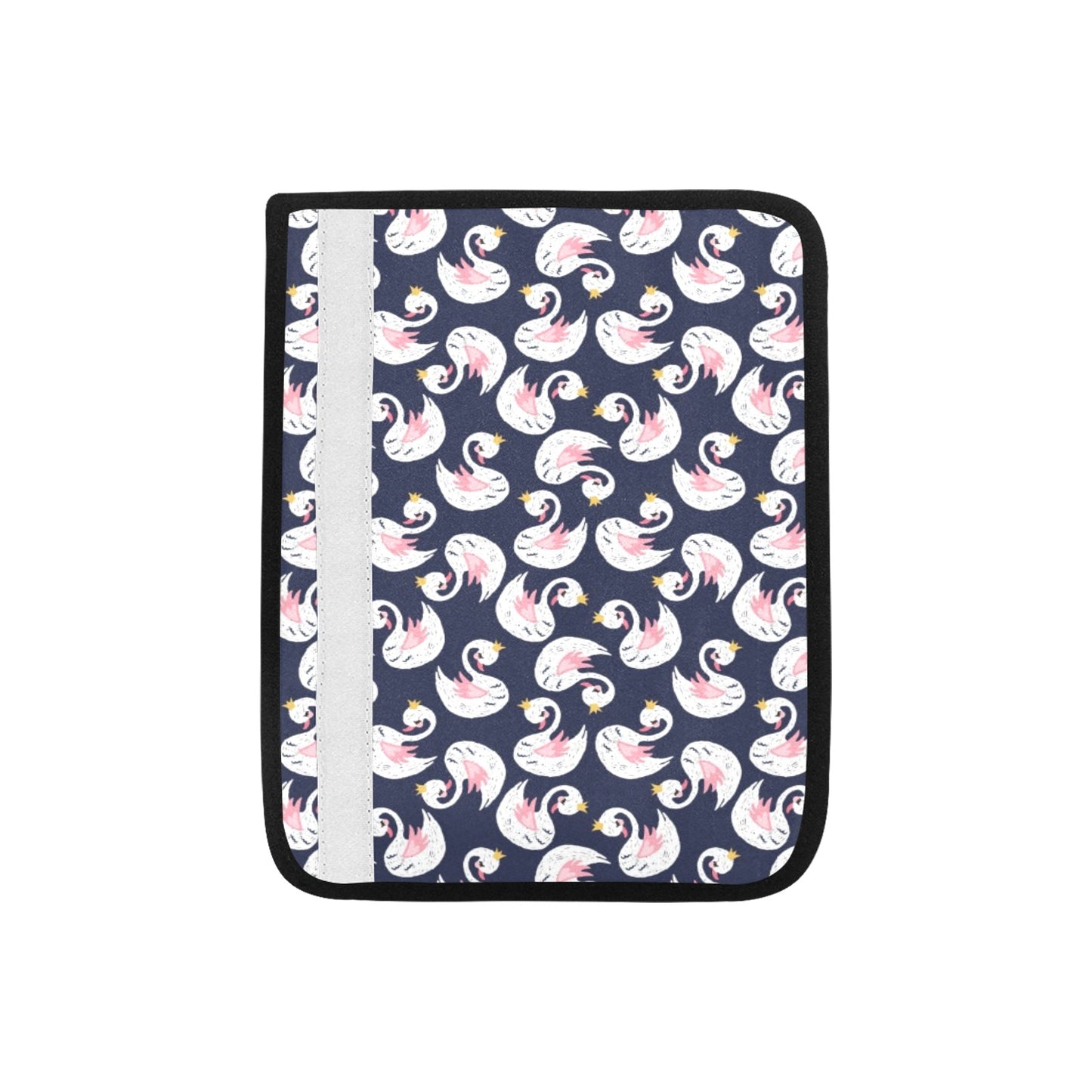 Swan Print Design LKS403 Car Seat Belt Cover