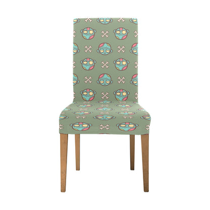 Zombie Print Design LKS301 Dining Chair Slipcover