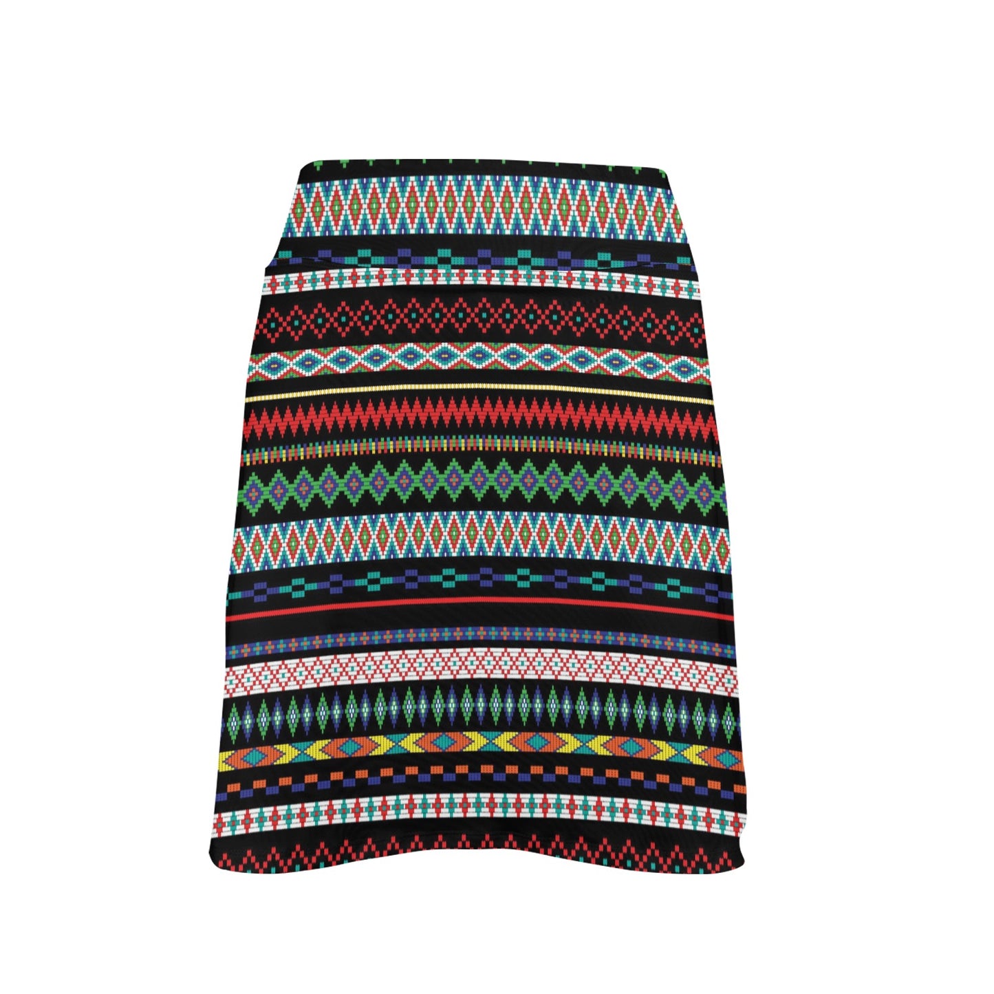 Southwest Pattern Print Design LKS302 17" Golf & Pickleball Skort with Pockets