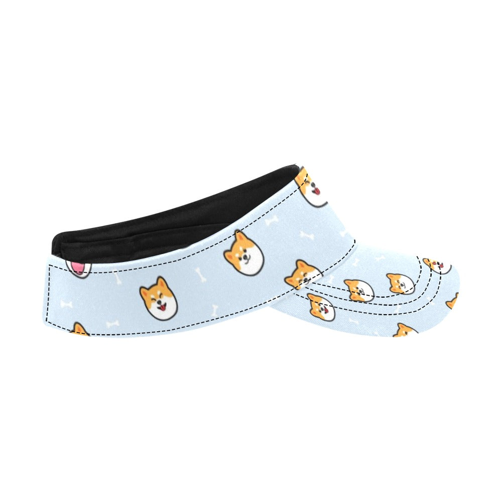 Shiba Inu Print Design LKS3012 Unisex Sun Visor