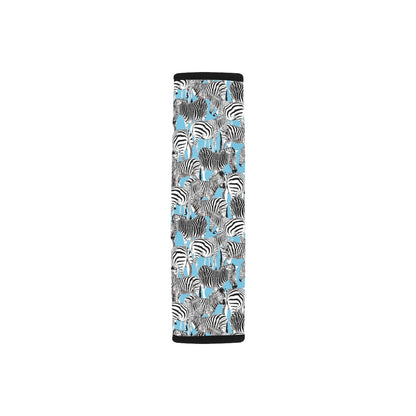 Zebra Print Design LKS305 Car Seat Belt Cover