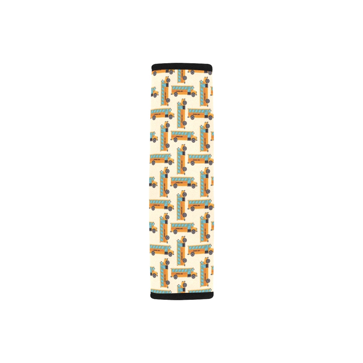 School Bus Print Design LKS305 Car Seat Belt Cover