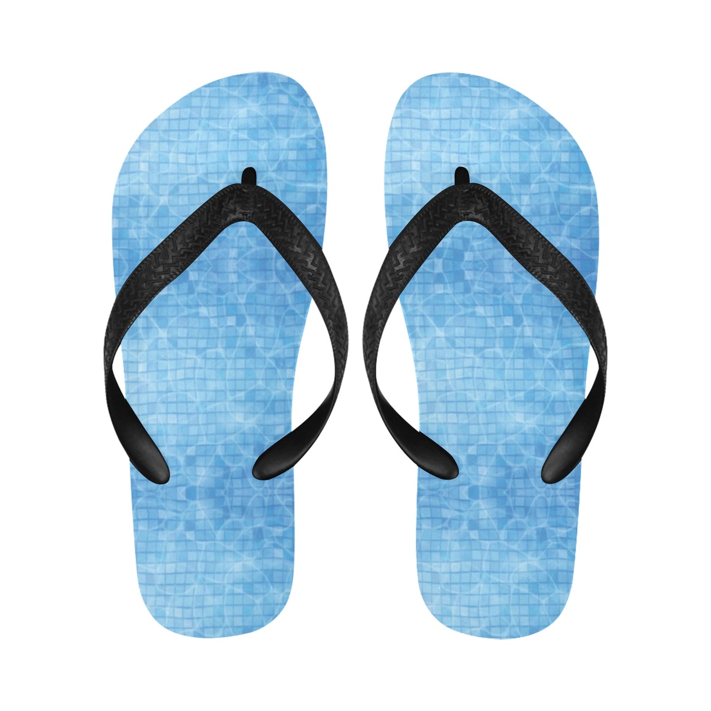 Swimming Pool Print Design LKS302 Flip Flops
