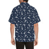 Electric Guitar Print Design LKS402 Men's Men's Hawaiian Shirt