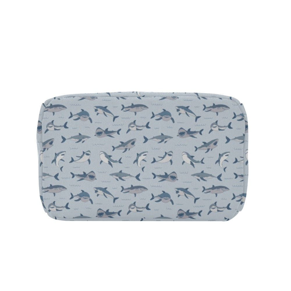 Shark Print Design LKS304 Insulated Lunch Bag