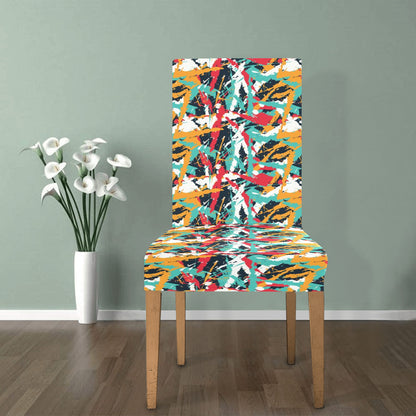 Splatter Print Design LKS304 Dining Chair Slipcover