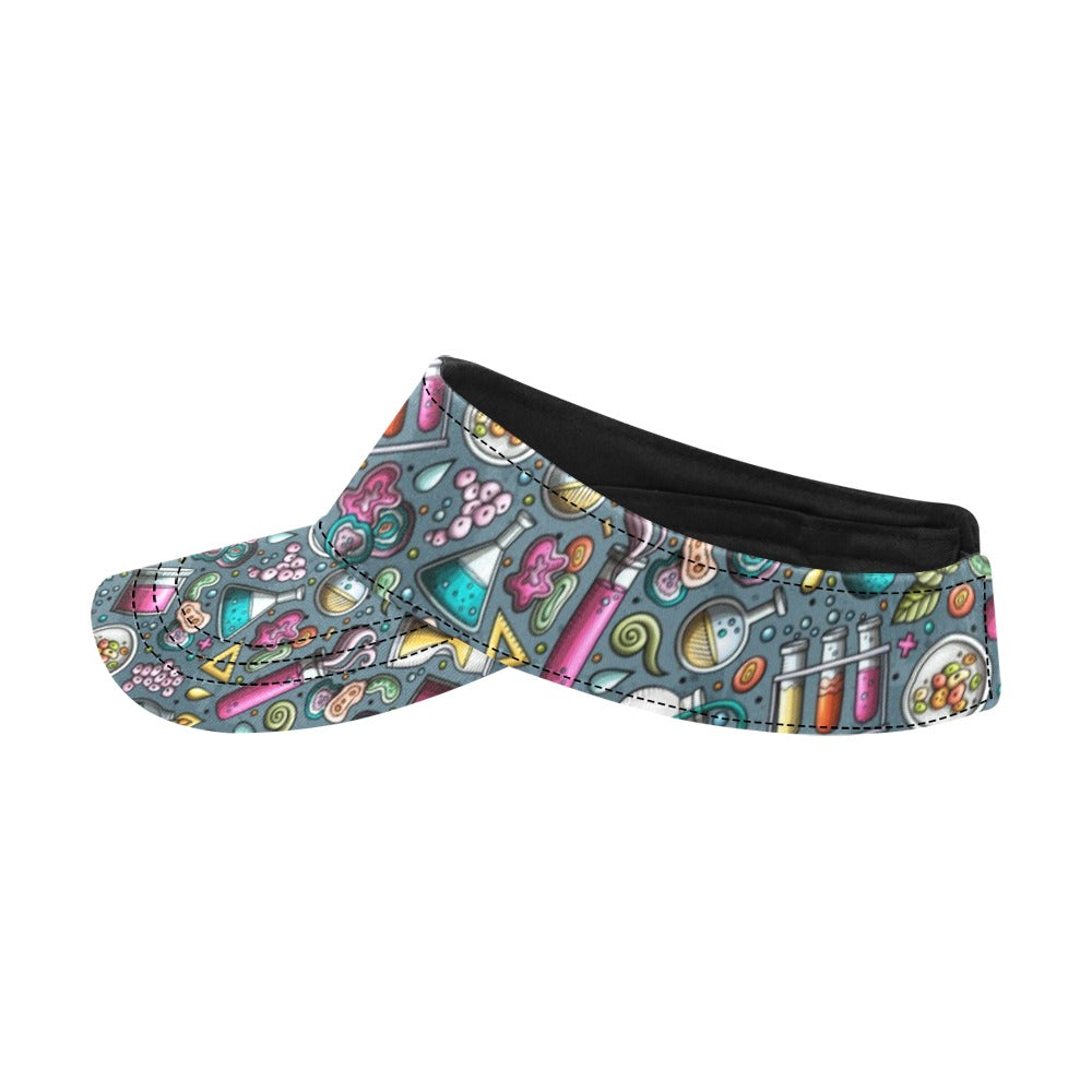 Science Print Design LKS304 Unisex Sun Visor