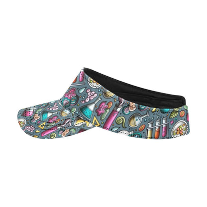 Science Print Design LKS304 Unisex Sun Visor