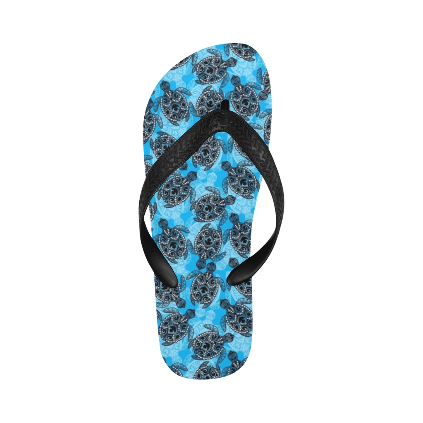 Tribal Pattern Print Design LKS307 Flip Flops