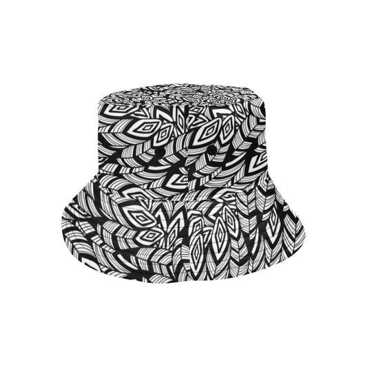 Tribal Pattern Print Design LKS302 Unisex Bucket Hat