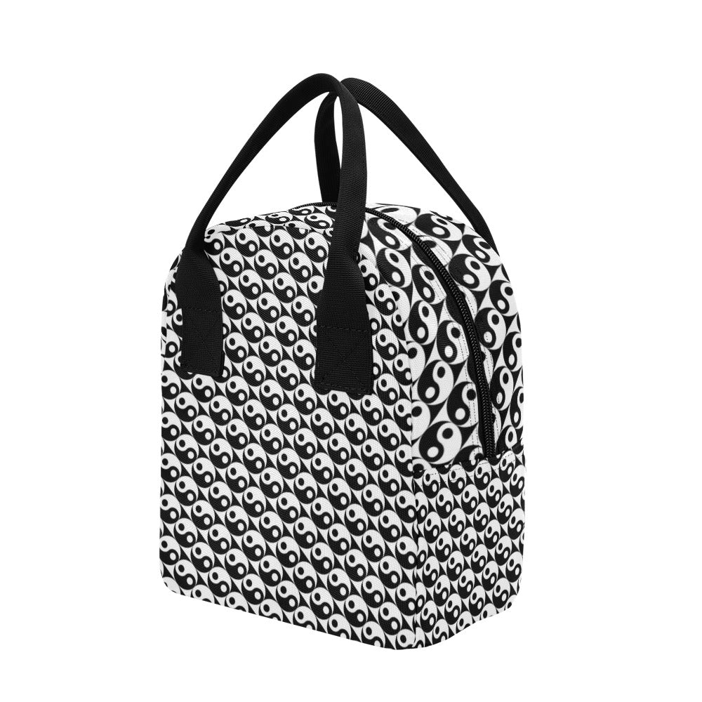 Yin Yang Print Design LKS304 Insulated Lunch Bag