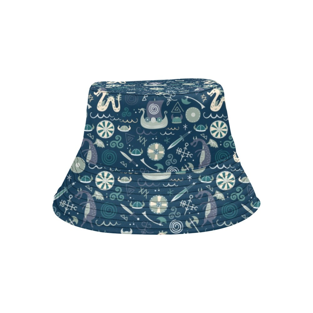 Vikings Print Design LKS305 Unisex Bucket Hat