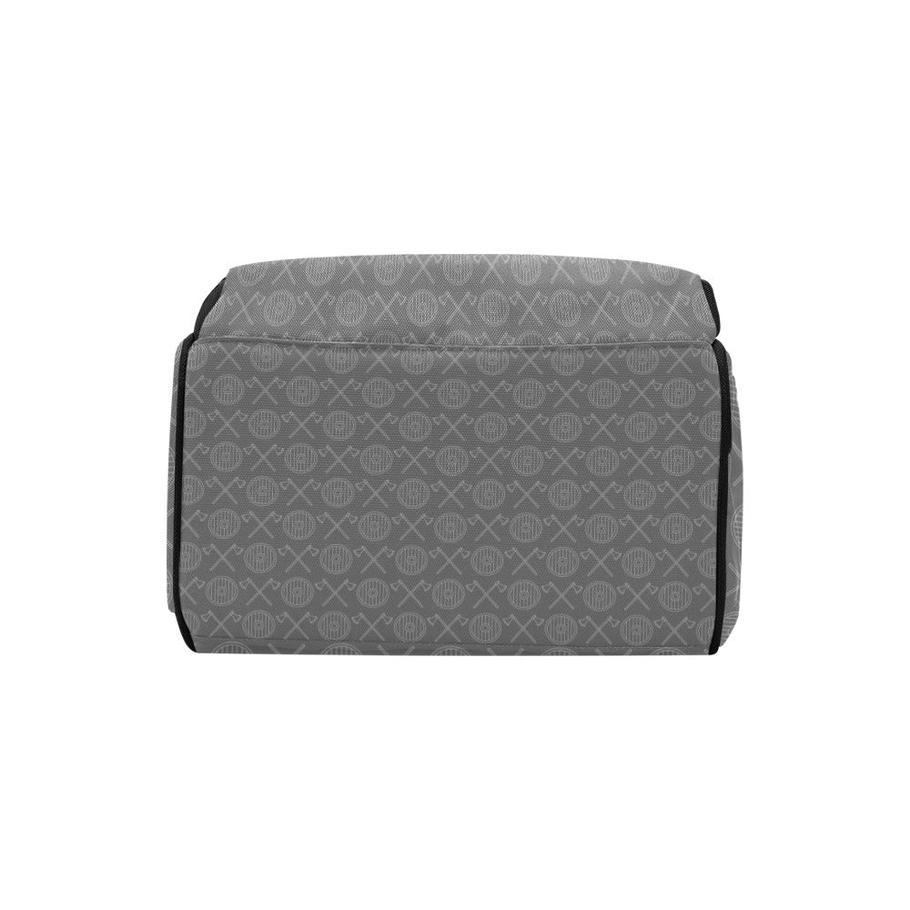 Vikings Print Design LKS303 Diaper Bag Backpack