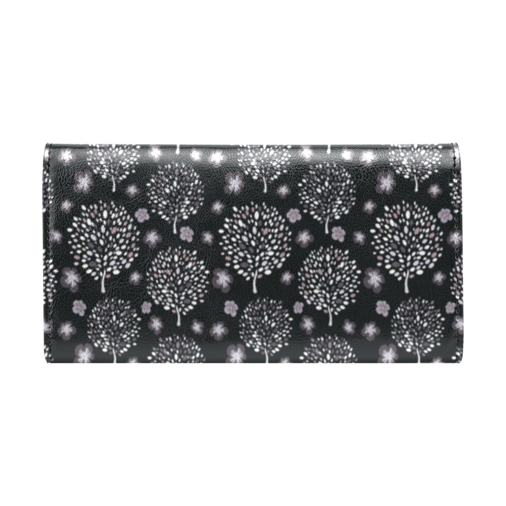 Tree Of Life Print Design LKS304 Women's Trifold Wallet