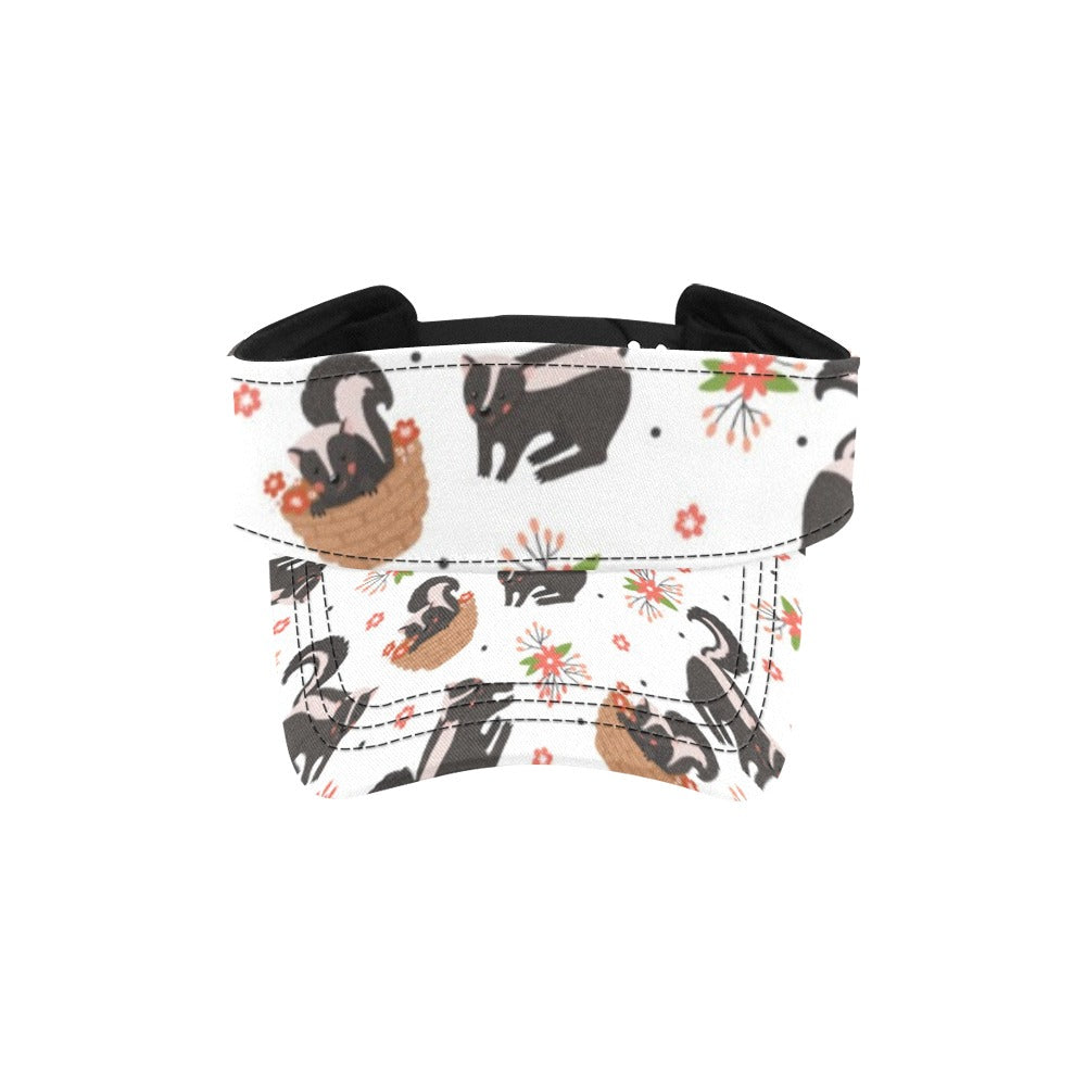 Skunk Print Design LKS304 Unisex Sun Visor