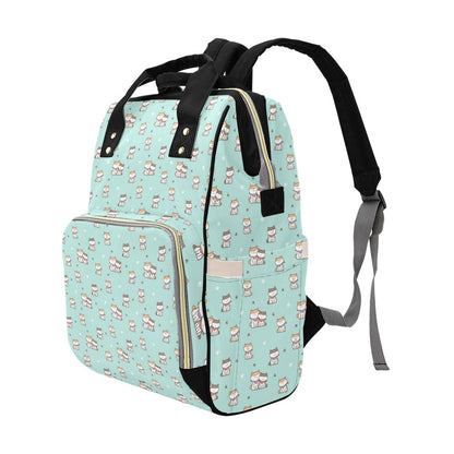 Shiba Inu Print Design LKS302 Diaper Bag Backpack