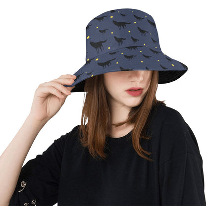 Wolf Print Design LKS301 Unisex Bucket Hat