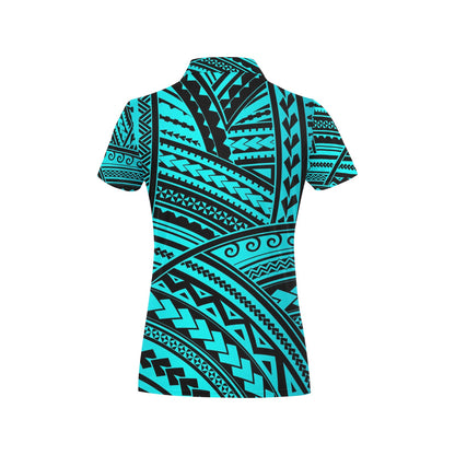 Polynesian Tribal Women's Polo Shirt