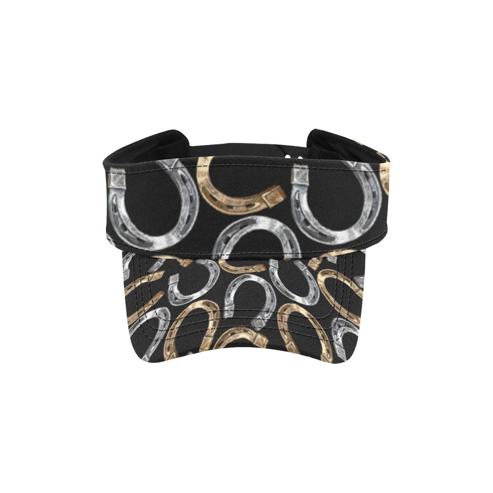 Horseshoe Print Design LKS305 Unisex Sun Visor