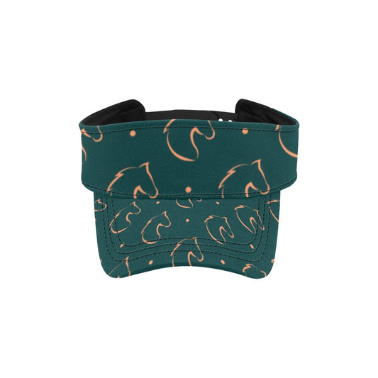 Horse Head Print Design LKS302 Unisex Sun Visor
