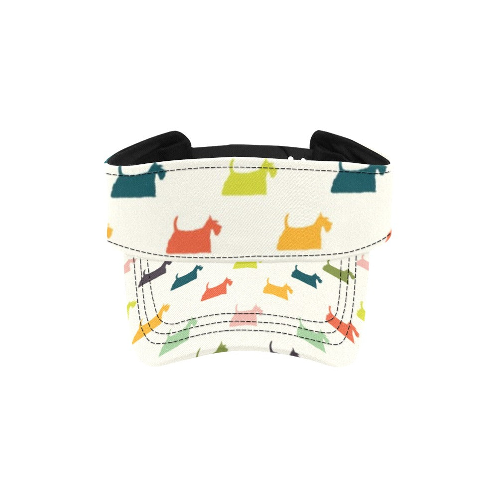 Scottish Terriers Print Design LKS305 Unisex Sun Visor