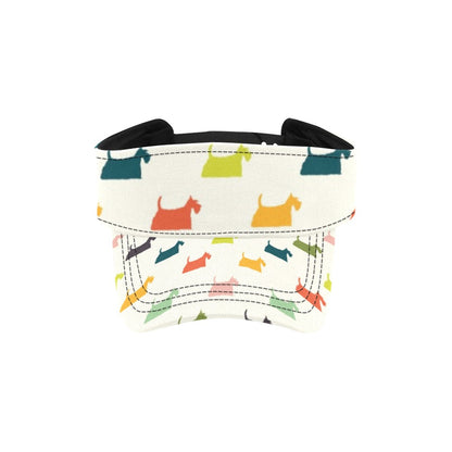 Scottish Terriers Print Design LKS305 Unisex Sun Visor