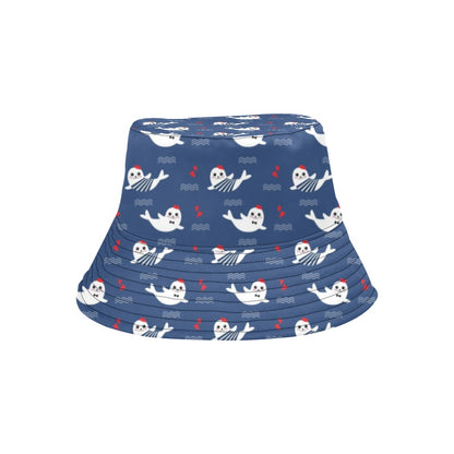 Sea Lion Print Design LKS403 Unisex Bucket Hat