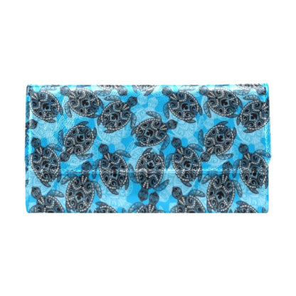 Tribal Pattern Print Design LKS307 Women's Trifold Wallet