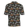 Goose Print Design LKS406 Men Polo Shirt