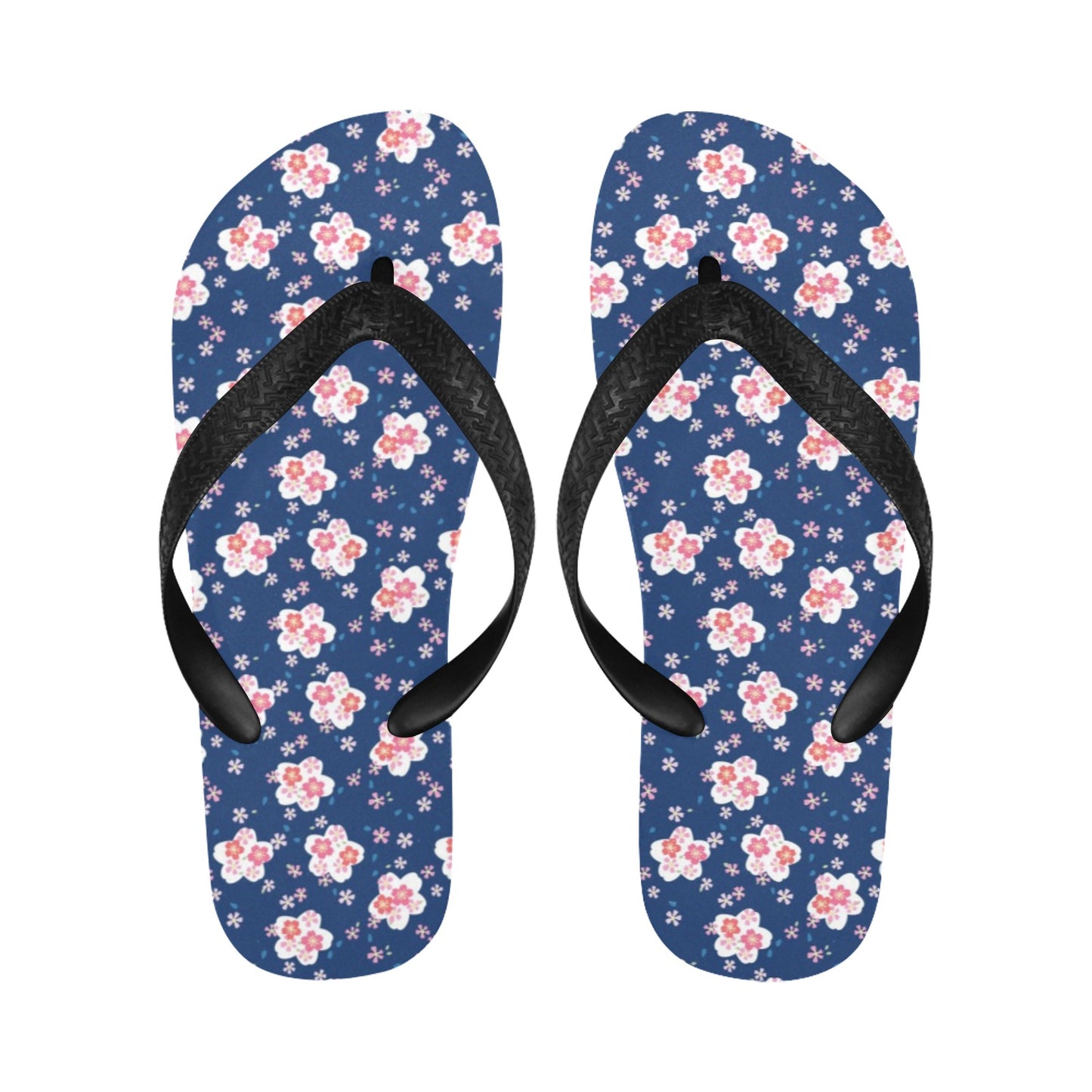 Sakura Print Design LKS306 Flip Flops