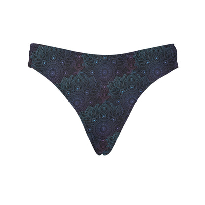 Boho Floral Mandala Women's Thongs