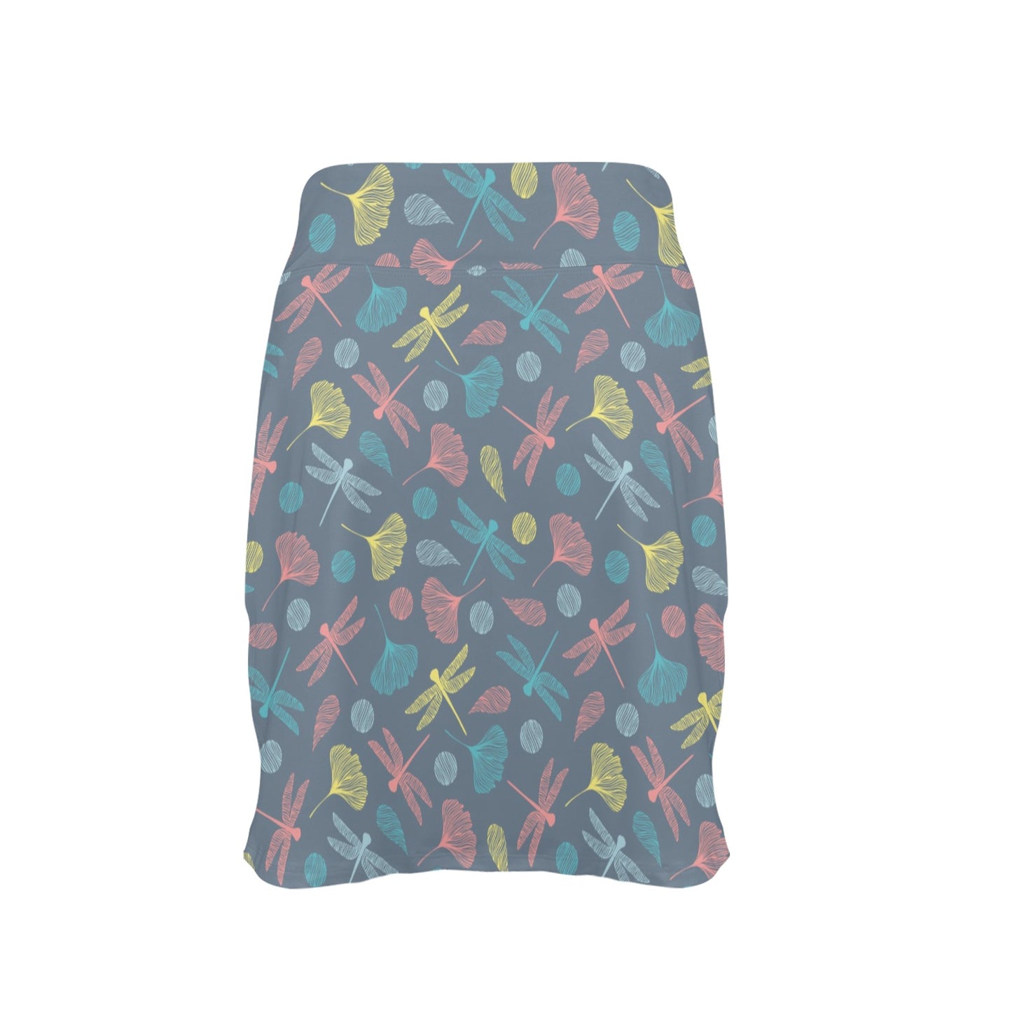 Dragonfly Print Design LKS403 17" Golf & Pickleball Skort with Pockets