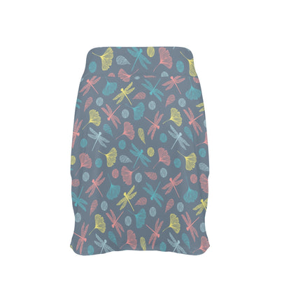 Dragonfly Print Design LKS403 17" Golf & Pickleball Skort with Pockets