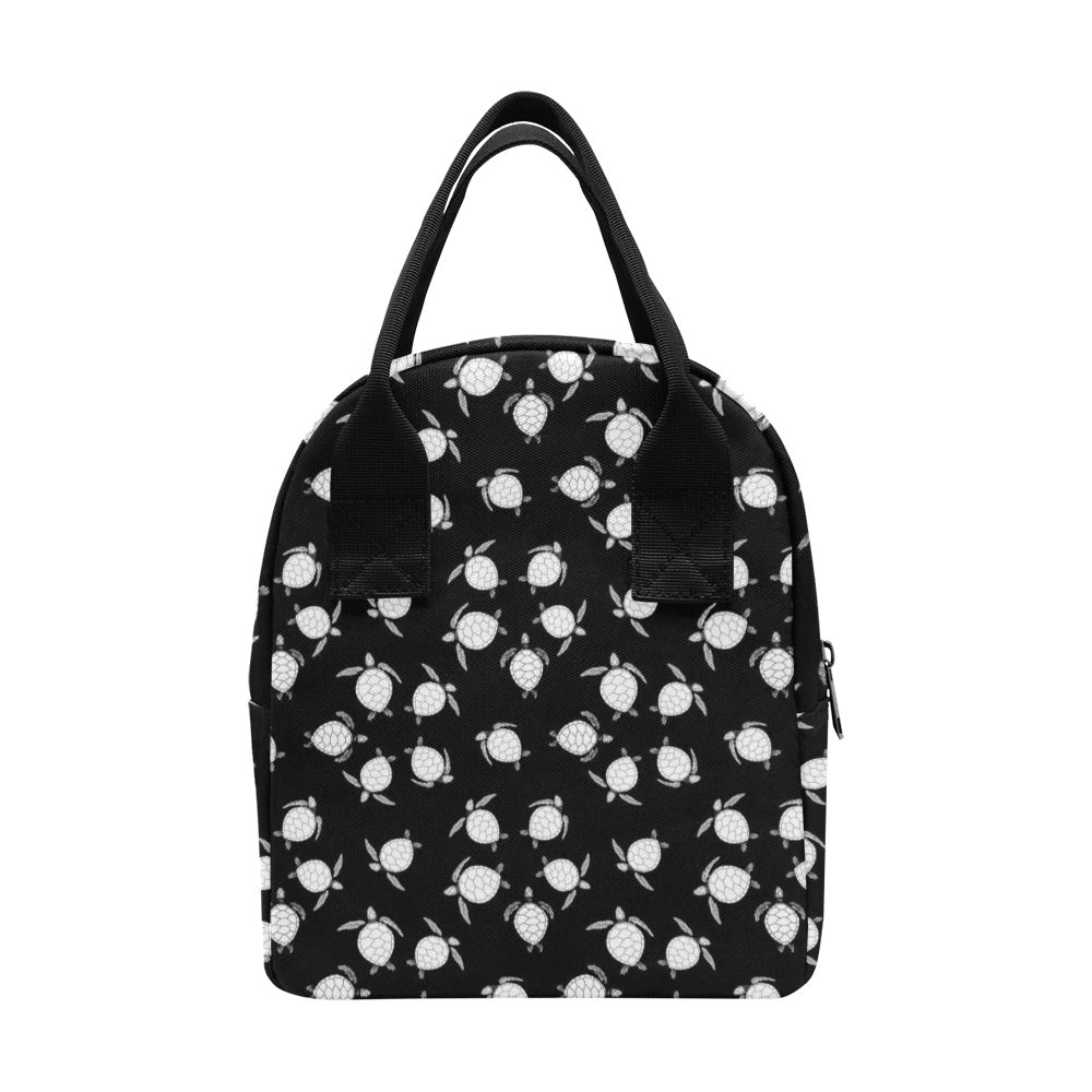 Sea Turtle Print Design LKS303 Insulated Lunch Bag