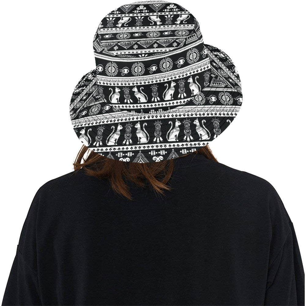 Tribal Pattern Print Design LKS305 Unisex Bucket Hat