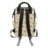 Guinea Pig Print Design LKS401 Diaper Bag Backpack