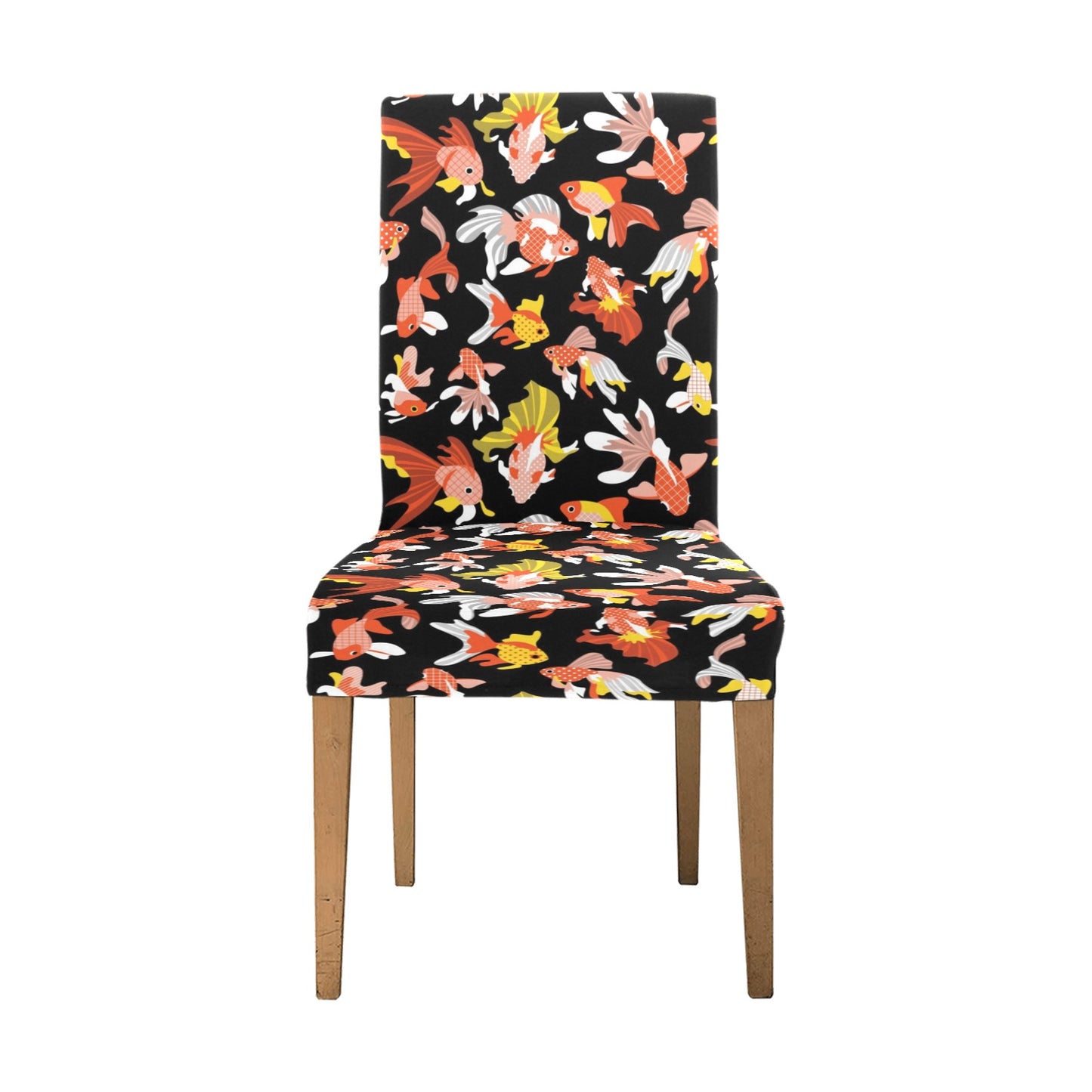Goldfish Print Design LKS401 Dining Chair Slipcover