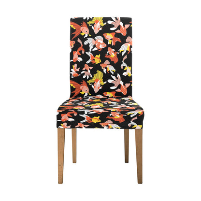 Goldfish Print Design LKS401 Dining Chair Slipcover