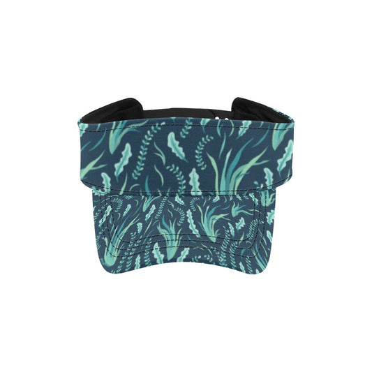 Seaweed Print Design LKS302 Unisex Sun Visor