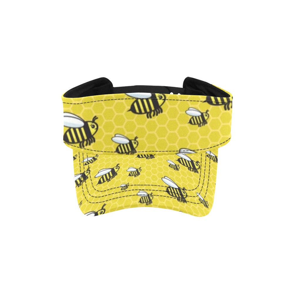 Bee Cute Print Design LKS308 Unisex Sun Visor