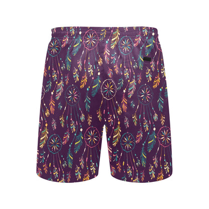 Dream Catcher Boho Design Men's Swim Trunks Beach Shorts