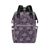 Turkey Print Design LKS401 Diaper Bag Backpack