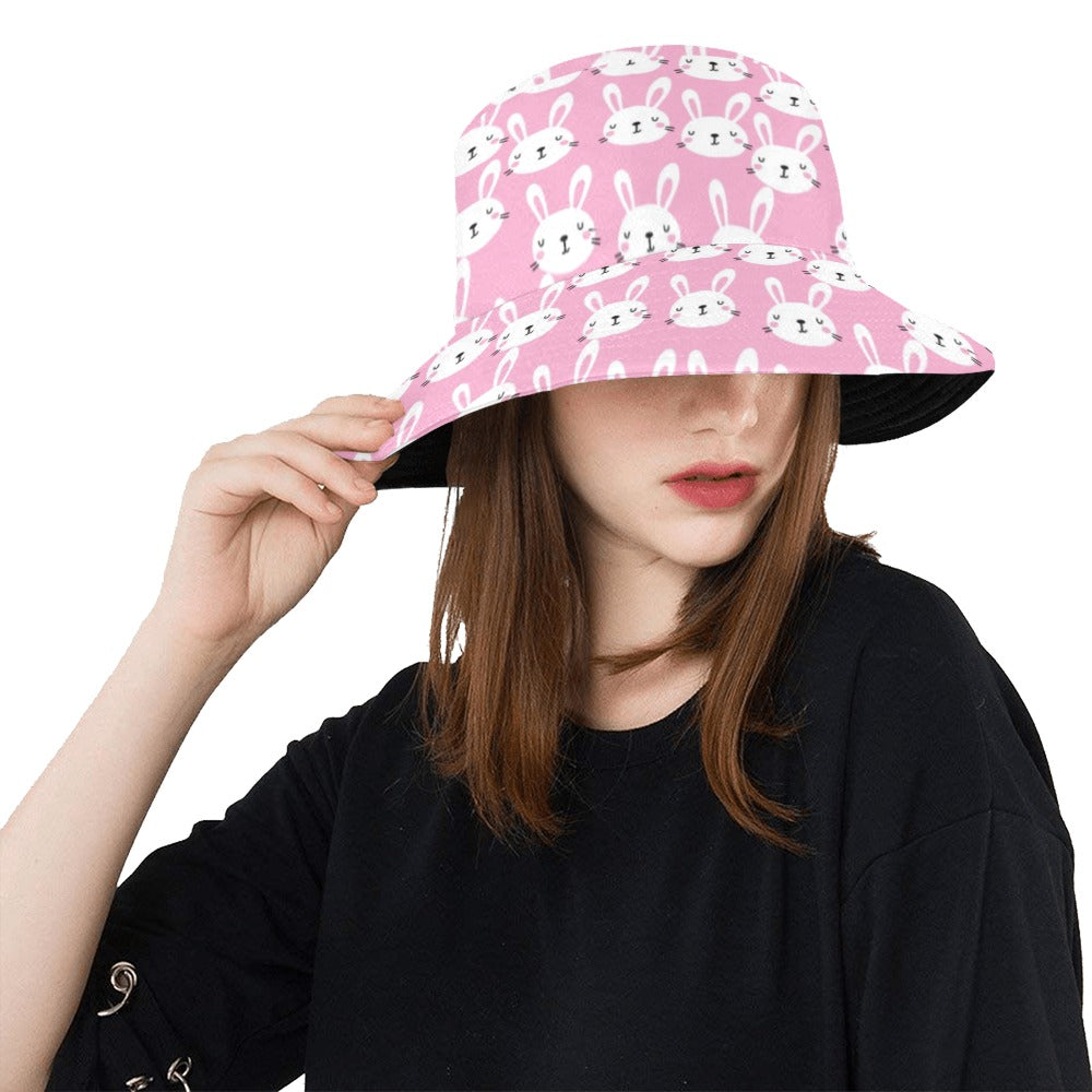 Rabbit Print Design LKS401 Unisex Bucket Hat