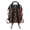 Violin Print Design LKS402 Diaper Bag Backpack