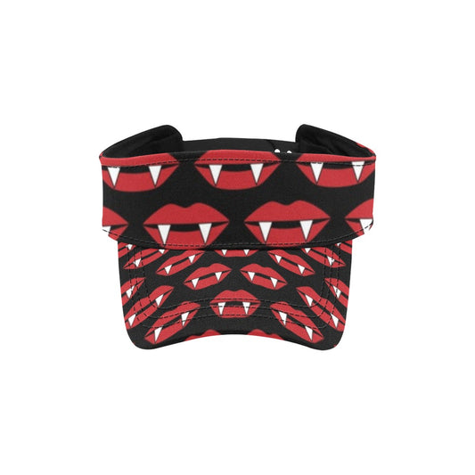 Vampire Lips Print Design LKS302 Unisex Sun Visor